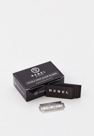 Сменные кассеты для бритья Rebel Barber упаковка, 100 шт.. Цвет: черный