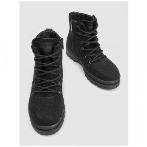 Валенки мужские зимние ботинки обувь из войлока на зиму черный, 41 Shoiberg. Цвет: черный