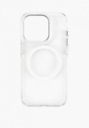 Чехол для iPhone Uniq 15 Pro, Calio с MagSafe и алюминиевой фурниторой. Цвет: прозрачный