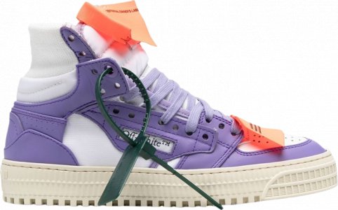 Кроссовки Wmns Off-Court 3.0 High White Purple, фиолетовый Off-White