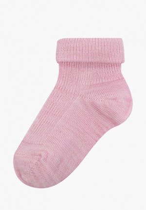 Носки Wool&Cotton. Цвет: розовый