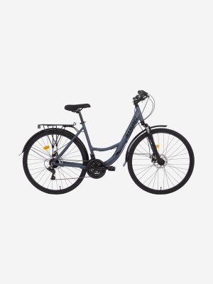 Велосипед городской City 28, 2022, Серый Stern. Цвет: серый