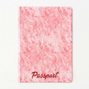 Обложка для паспорта , розовый UNKNOWN. Цвет: розовый
