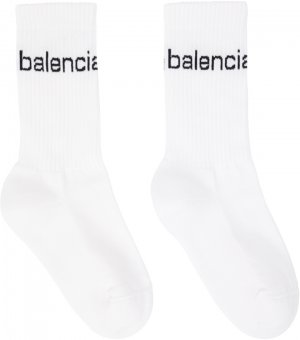 Белые носки Bal.Com Balenciaga