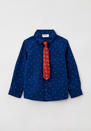 Рубашка и галстук Acoola. Цвет: разноцветный