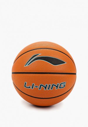 Мяч баскетбольный Li-Ning для соревнований и тренировок профессионального уровня, 650 г. Цвет: оранжевый