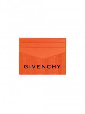 Визитница из кожи Micro 4G , оранжевый Givenchy