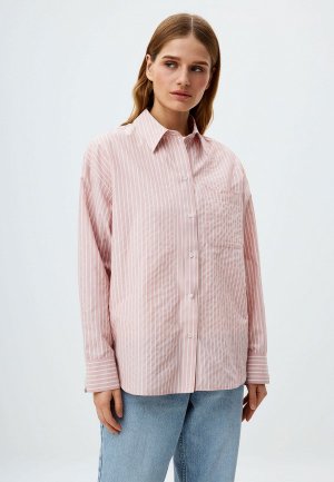 Рубашка Sela. Цвет: розовый