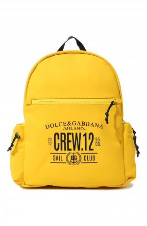 Рюкзак Dolce & Gabbana. Цвет: жёлтый