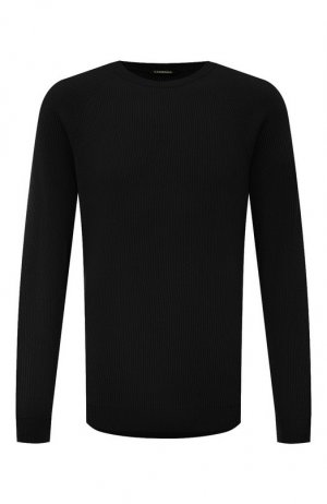 Кашемировый пуловер Canessa. Цвет: чёрный