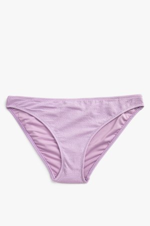 Женские сиреневые плавки бикини , фиолетовый Koton