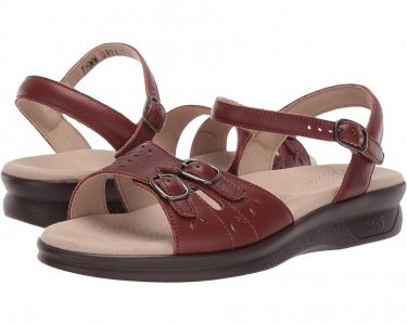 Сандалии SAS Duo Comfort Sandal, цвет Auburn