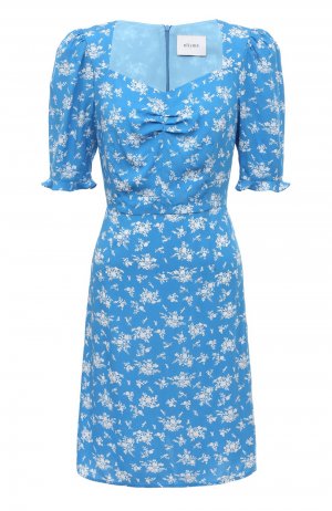 Платье из вискозы Ellyme. Цвет: синий