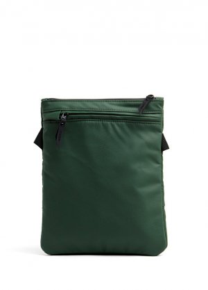 Минимальная зеленая женская сумка через плечо с ремешками Mueslii