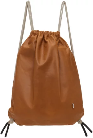 Светло-коричневый рюкзак на шнурке Rick Owens