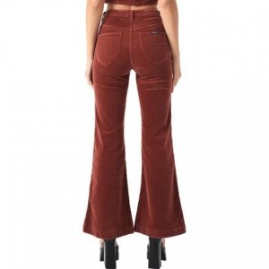 Расклешенные брюки Eastcoast женские Rolla's, цвет Brick Corduroy Rolla's