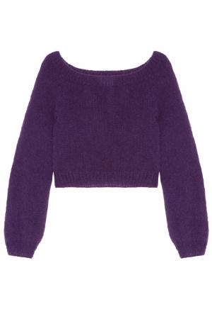 Фиолетовый свитер Kuraga. Цвет: фиолетовый