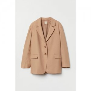 Пиджак , размер xs, бежевый H&M. Цвет: бежевый