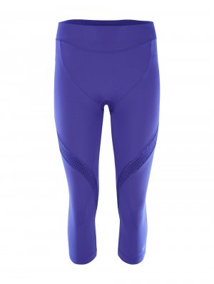Узкие тренировочные брюки Active Capri, темно фиолетовый Shock Absorber