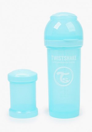 Бутылочка для кормления Twistshake 260 мл. Цвет: голубой