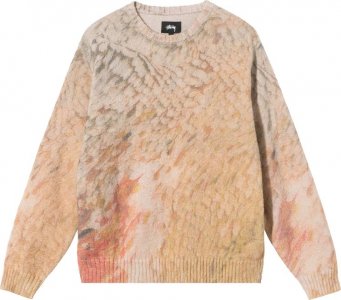 Свитер Wings Print Sweater 'Multi', разноцветный Stussy