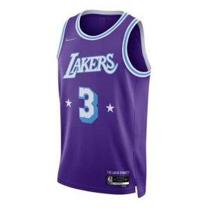 Майка x NBA LA Lakers 21-22 Jerseys 'Anthony Davis 3', фиолетовый Nike