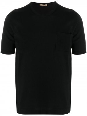 Трикотажная футболка Nuur. Цвет: черный