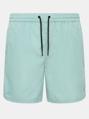 Плавательные шорты GUESS. Цвет: мятный