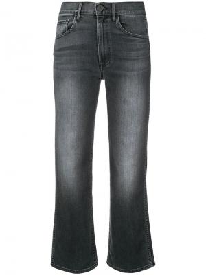 Широкие джинсы 3x1. Цвет: черный