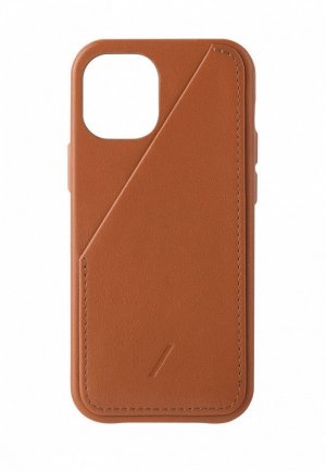 Чехол для iPhone Native Union 12 mini CLIC CARD-CASE-TAN-NP20S. Цвет: коричневый