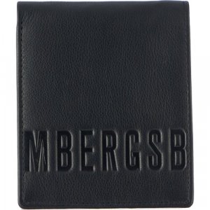 Бумажник, черный BIKKEMBERGS. Цвет: черный