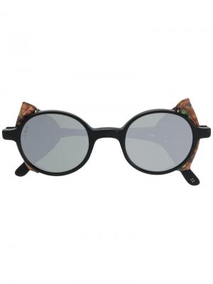 Солнцезащитные очки Reunion Flap Mimetic L.G.R. Цвет: черный