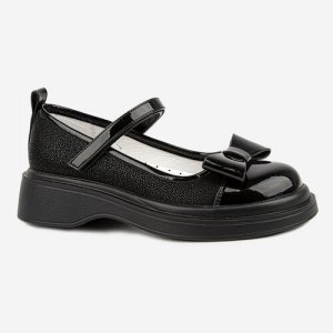 Туфли , размер 34, черный Kapika. Цвет: черный