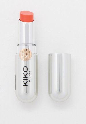 Бальзам для губ оттеночный Kiko Milano Цветной увлажняющий, оттенок 03 Guava, 3 г. Цвет: коралловый