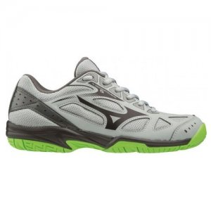 Кроссовки волейбольные мужские MIZUNO V1GD1910 37 CYCLONE SPEED 2 JR цвет белый размер US 5,5. Цвет: серый