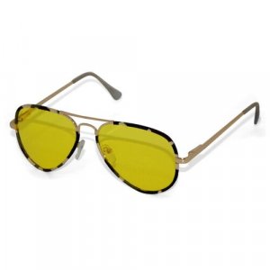 Солнцезащитные очки , желтый Cafa France. Цвет: желтый