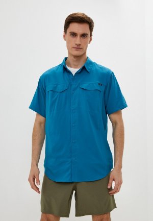 Рубашка Columbia Silver Ridge Lite™ Short Sleeve Shirt. Цвет: бирюзовый