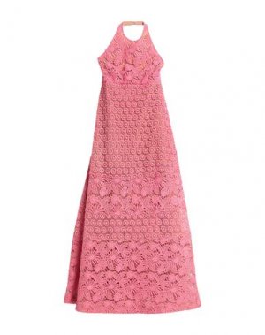 Длинное платье ELIE SAAB. Цвет: розовый