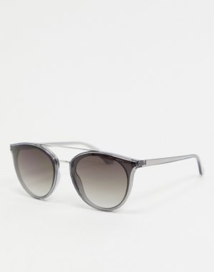 Круглые солнцезащитные очки в серой оправе -Серый Esprit