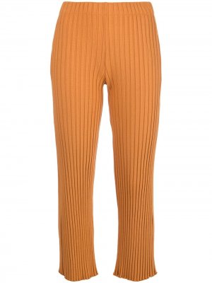 Укороченные брюки с завышенной талией Simon Miller. Цвет: оранжевый