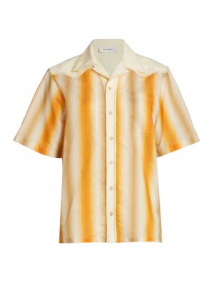 Рубашка с коротким рукавом Sunrise , оранжевый Wales Bonner