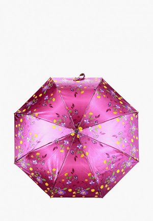 Зонт складной Zemsa. Цвет: фиолетовый
