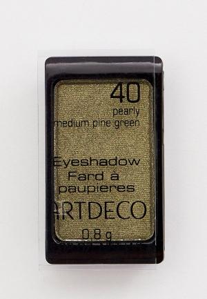 Тени для век Artdeco перламутровые, 40, pine green, 0.8 г. Цвет: зеленый