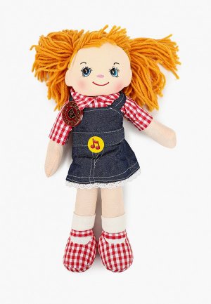 Кукла Мульти-Пульти в джинсовом сарафанчике. Цвет: разноцветный