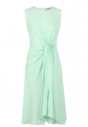 Платье No21. Цвет: зеленый