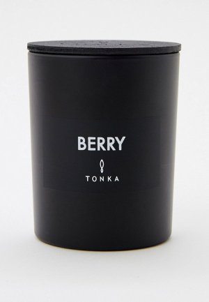 Свеча Tonka BERRY. Цвет: черный