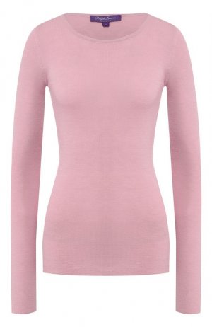 Пуловер из кашемира Ralph Lauren. Цвет: розовый