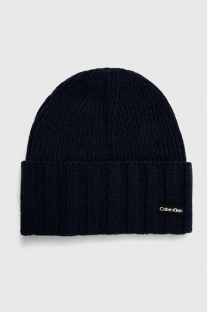 Шерстяная шапка , темно-синий Calvin Klein