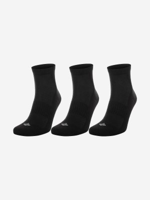 Носки New Cotton Quarter Socks, 3 пары, Черный Columbia. Цвет: черный