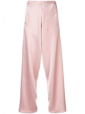 Широкие брюки Kacey Devlin. Цвет: розовый